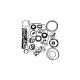 6T40 6T45 OVERHAUL KIT THIRD GENERATION 71018494 2735