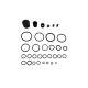 722.6 O-RINGS VALVE BODY 141605