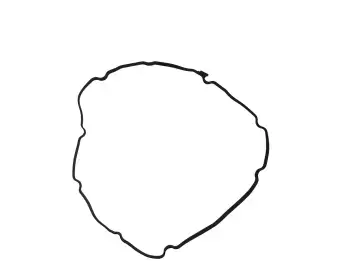 725.0 OIL PAN GASKET RUBBER